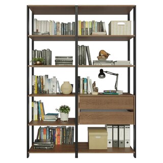 Foto 6 | Foto 6 | Closet Valencia Madesa 2 Cajones 129cm Color Marrón/negro