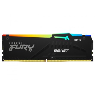 Foto 1 | Foto 1 | Memoria Ram Ddr5 16gb 6000mt/s Kingston Fury Beast Rgb Expo 1x16gb Negro Kf560c36bbe2a-16