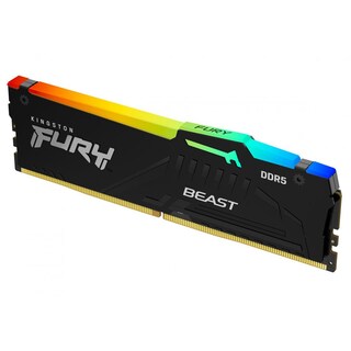 Foto 2 | Foto 2 | Memoria Ram Ddr5 16gb 6000mt/s Kingston Fury Beast Rgb Expo 1x16gb Negro Kf560c36bbe2a-16