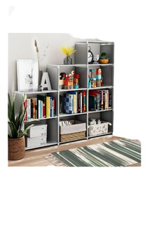 Foto 1 | Foto 1 | Mueble Organizador Multinivel Acero Xtellar Gris Librero Zapatero