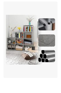 Foto 3 | Foto 3 | Mueble Organizador Multinivel Acero Xtellar Gris Librero Zapatero
