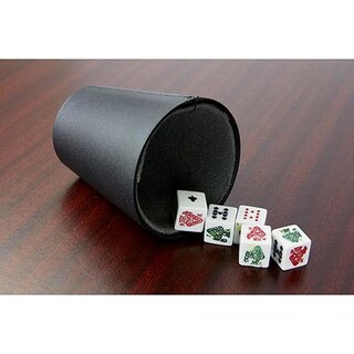 Foto 3 | Foto 3 | Cubilete Publicitario Con Cinco Dados-kentaur