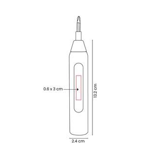 Foto 2 | Foto 2 | Desarmador Promocional Push Con Puntas Intercambiables - Brunel