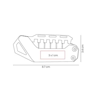 Foto 2 | Foto 2 | Desarmador Promocional Plegable Con Puntas Múltiples - Isamba