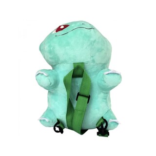 Foto 5 | Foto 5 | Mochila Para Niños Bulbasaur Pokemon Peluche Diseño De La Tela Liso Blanco