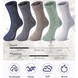 Foto 3 | Foto 3 | Calcetas Para El Inviernoventdepot Mxpkw-002 10 Piezas Multicolor