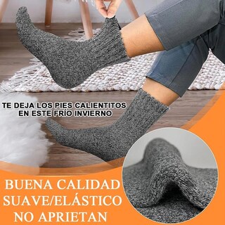 Foto 4 | Foto 4 | Calcetas Para El Frioventdepot Mxuwe-004 4 Piezas Negro