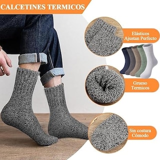 Foto 4 | Foto 4 | Calcetas Para El Frio Lisasventdepot Mxpkw-003 15 Piezas Multicolor