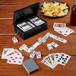 Foto 6 | Foto 6 | Set De Juego Promocional Con Barajas Dados Y Dominó-hofuf