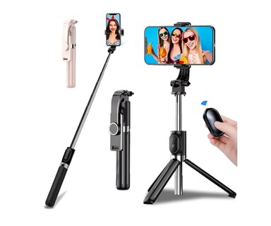 Foto 1 | Foto 1 | Palo Selfie Xtellar Trípode Con Control Remoto Y Bluetooth