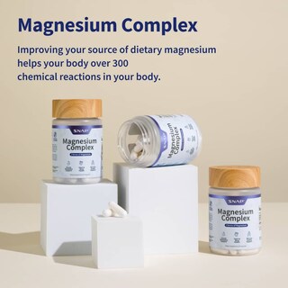 Foto 6 | Foto 6 | Suplemento Snap Supplements Magnesium Complex - Pack de 6 Unidades