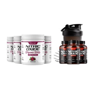 Foto 1 | Foto 1 | Suplemento Snap Supplements Ultimate Heart Health Stack - Pack de 8 Unidades (4 Polvos + 3 Cápsulas + Accesorios)