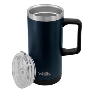 Foto 4 | Foto 4 | Taza Térmica Wallis M28902118 Con Protector Deslizante A Salpicaduras 530 Ml Azul Oscuro Mate