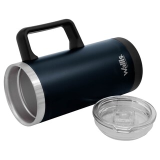 Foto 5 | Foto 5 | Taza Térmica Wallis M28902118 Con Protector Deslizante A Salpicaduras 530 Ml Azul Oscuro Mate