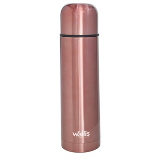 Foto 1 | Foto 1 | Termo De Acero Inoxidable Wallis F28905123 Con Válvula Antiderrames Y Tapa Rosca 500 Ml Rosa Metálico