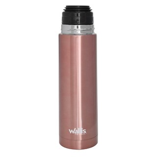 Foto 2 | Foto 2 | Termo De Acero Inoxidable Wallis F28905123 Con Válvula Antiderrames Y Tapa Rosca 500 Ml Rosa Metálico