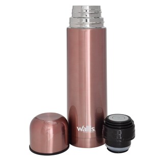 Foto 3 | Foto 3 | Termo De Acero Inoxidable Wallis F28905123 Con Válvula Antiderrames Y Tapa Rosca 500 Ml Rosa Metálico