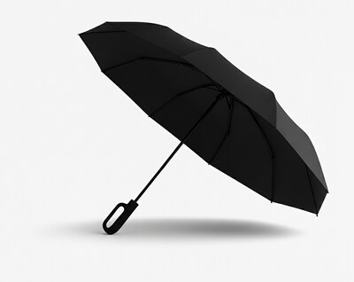 Foto 3 | Foto 3 | Paraguas Automático Compacto con Protección UV y Diseño Antiviento, Bluelander, (Negro)