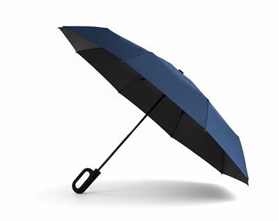 Foto 3 | Foto 3 | Paraguas Automático Compacto con Protección UV y Diseño Antiviento, Bluelander (Azul)