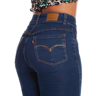 Foto 5 | Foto 5 | Pantalon Skinny Estilo Capri De Mezclilla Denim Stretch A La Cintura Para Mujer A.marino Pj
