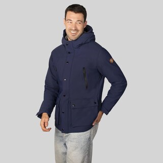 Foto 5 | Foto 5 | Chamarra Con Capucha Para Hombre Con Bolsa Interna Greenlander Azul Marino