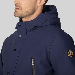 Foto 6 | Foto 6 | Chamarra Con Capucha Para Hombre Con Bolsa Interna Greenlander Azul Marino