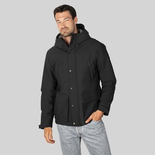 Foto 3 | Foto 3 | Chamarra Con Capucha Para Hombre Con Bolsa Interna Greenlander Negro