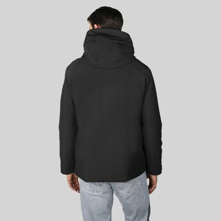 Foto 8 | Foto 8 | Chamarra Con Capucha Para Hombre Con Bolsa Interna Greenlander Negro