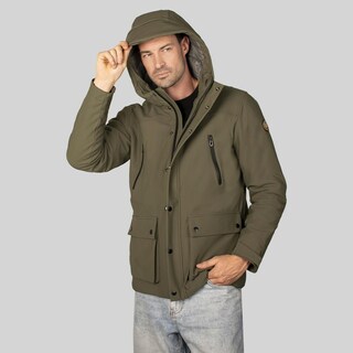 Foto 7 | Foto 7 | Chamarra Con Capucha Para Hombre Con Bolsa Interna Greenlander Verde