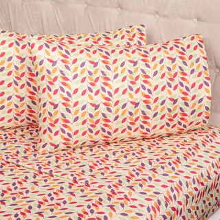 Foto 2 | Foto 2 | Juego Belug De Sábanas Matrimoniales Con Estampado Amarillo