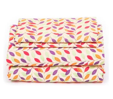 Foto 3 | Foto 3 | Juego Belug De Sábanas Matrimoniales Con Estampado Amarillo