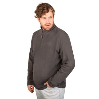Foto 2 | Foto 2 | Sudadera Fleece Plus Size Para Hombre De Medio Cierre Greenlander Gris