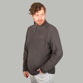 Foto 3 | Foto 3 | Sudadera Fleece Plus Size Para Hombre De Medio Cierre Greenlander Gris