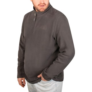 Foto 1 | Foto 1 | Sudadera Fleece Plus Size Para Hombre De Medio Cierre Greenlander Gris