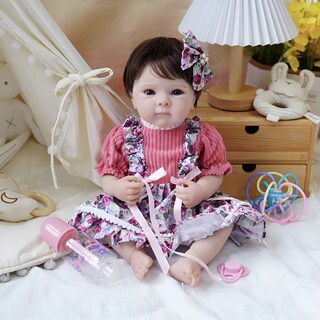 Foto 2 | Foto 2 | Juguete Belug Muñeca Con Cuerpo Completo De Silicona Rosa