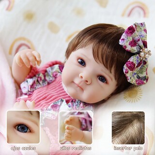 Foto 4 | Foto 4 | Juguete Belug Muñeca Con Cuerpo Completo De Silicona Rosa