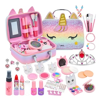 Foto 1 | Foto 1 | Juguete Lab.g Estuche De Maquillaje Para Niñas Lavable Rosa