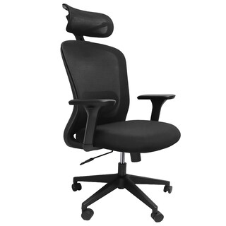 Foto 7 | Foto 7 | Silla Ergonómica De Escritorio Con Soporte Lumbar Y Cabeza Mu:4life Negro