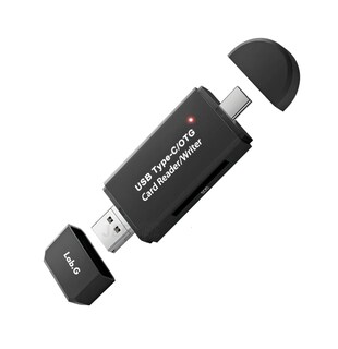 Foto 1 | Foto 1 | Lector Lab.g De Tarjetas Adaptador Micro 5 En 1 Negro