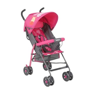 Foto 1 | Foto 1 | Carriola De Baston Infanti Skit Pink Safari Rosa Plegable Resistente Ligera