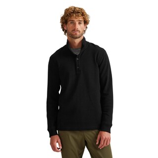 Foto 2 | Foto 2 | Sudadera Eddie Bauer Mockneck Favorite Thermal Para Hombre Negro