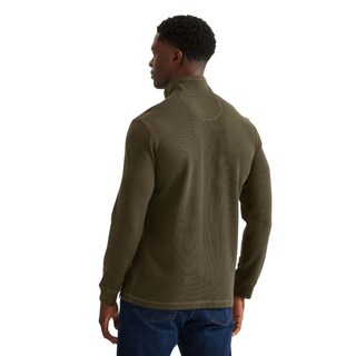 Foto 1 | Foto 1 | Sudadera Eddie Bauer Mockneck Favorite Thermal Para Hombre Verde