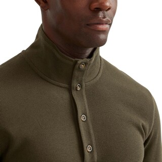 Foto 3 | Foto 3 | Sudadera Eddie Bauer Mockneck Favorite Thermal Para Hombre Verde