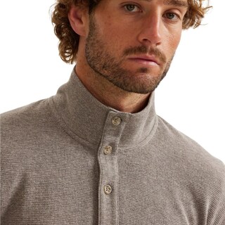 Foto 4 | Foto 4 | Sudadera Eddie Bauer Mockneck Favorite Thermal Para Hombre Beige