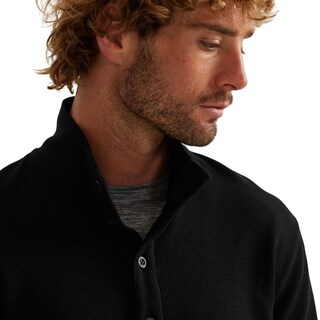 Foto 3 | Foto 3 | Sudadera Eddie Bauer Mockneck Favorite Thermal Para Hombre Negro