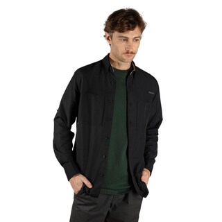 Foto 5 | Foto 5 | Camisa Eddie Bauer Manga Larga Rainier Para Hombre Negro