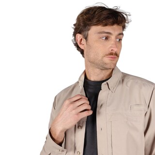 Foto 7 | Foto 7 | Camisa Eddie Bauer Manga Larga Rainier Para Hombre Beige