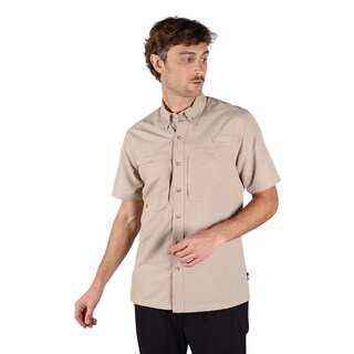 Foto 3 | Foto 3 | Camisa Eddie Bauer Manga Corta Rainier Para Hombre Beige