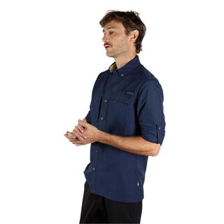 Foto 5 | Foto 5 | Camisa Eddie Bauer Manga Larga Rainier Para Hombre Azul