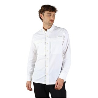 Foto 1 | Foto 1 | Camisa Eddie Bauer Manga Larga Rainier Para Hombre Blanco